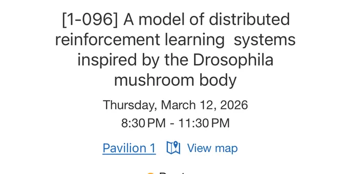 [1-096] A model of distributed reinforcement learning systems inspired by the Drosophila mushroom body