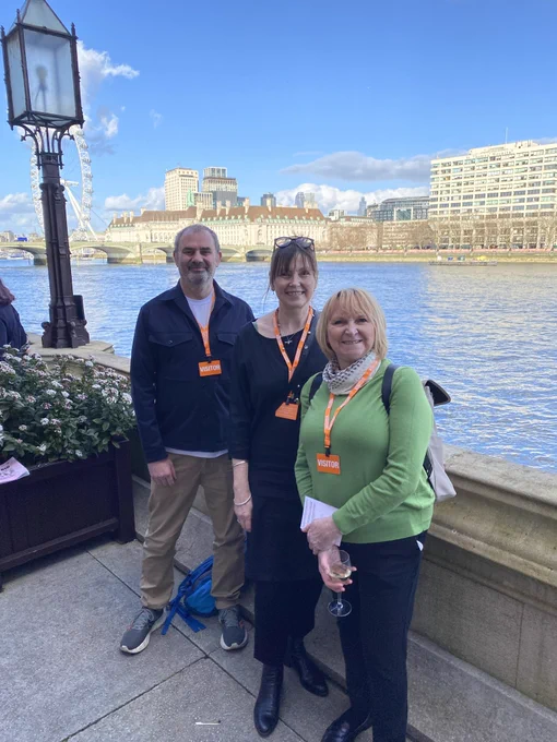 3 people at House of Lords