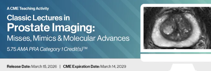 Classic Lectures in Prostate Imaging, Releases March 15, 2026