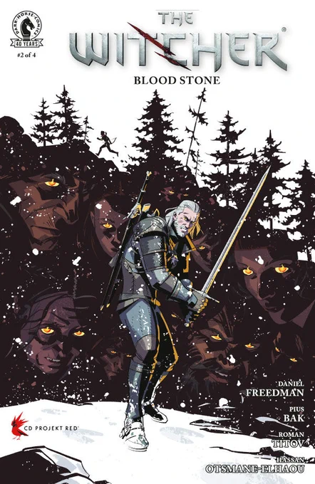 Cover of The Witcher: Blood Stone issue #2, illustrated by Pius Bak