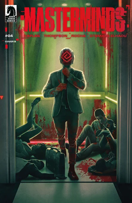 Variant cover of Masterminds issue #4, illustrated by Juan Ramos