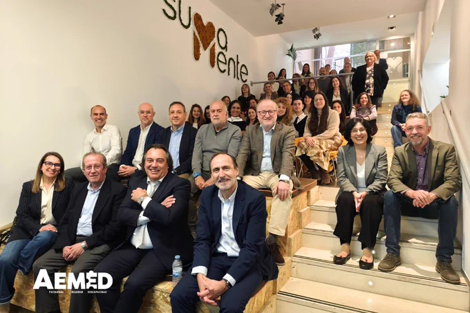 Celebración del 6º aniversario de AEMED en el centro SumaMente de Fundación Juan XXIII