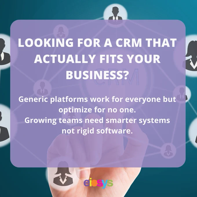  Why growing teams require flexible, smart systems rather than rigid, standard software.