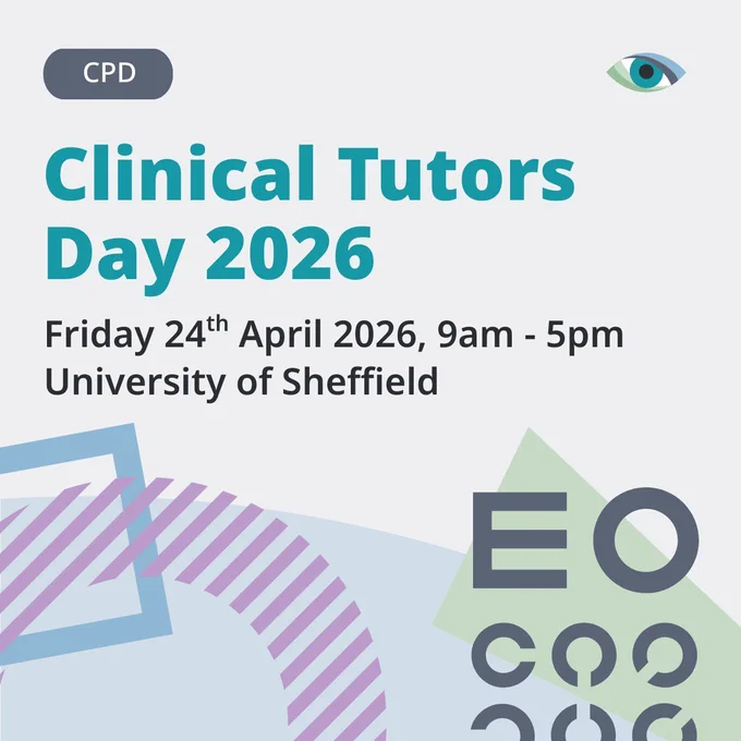 "Clinical Tutors Day 2026. Friday 24th April 2026, 9am - 5pm. University of Sheffield."