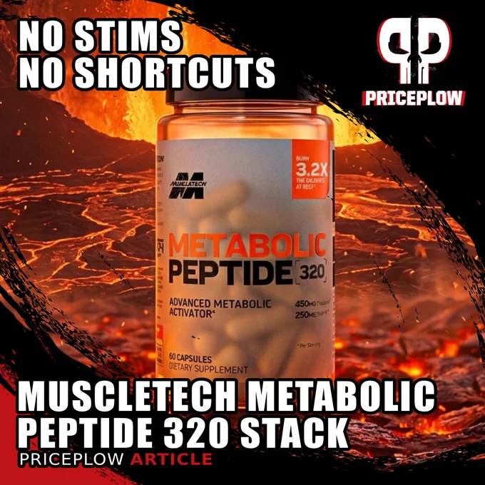 MuscleTech Metabolic Peptide 320: Stim-Free Metabolic Activation with TheoLim® & DNF-10™