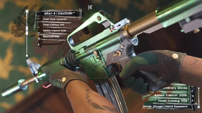 cs2, Artwort,  render, Dead Hand Terminal, cs2 update, new gloves, new skins