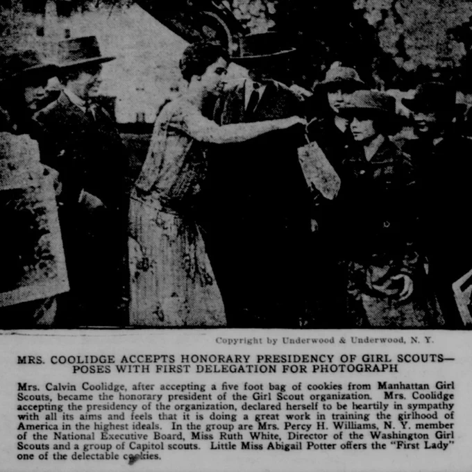 Clip from The Caldwell tribune, Idaho. November 27, 1923 issue. From the Chronicling America historic newspaper archive, Library of Congress.