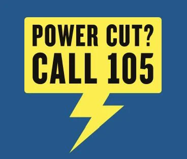 Power cut call 105