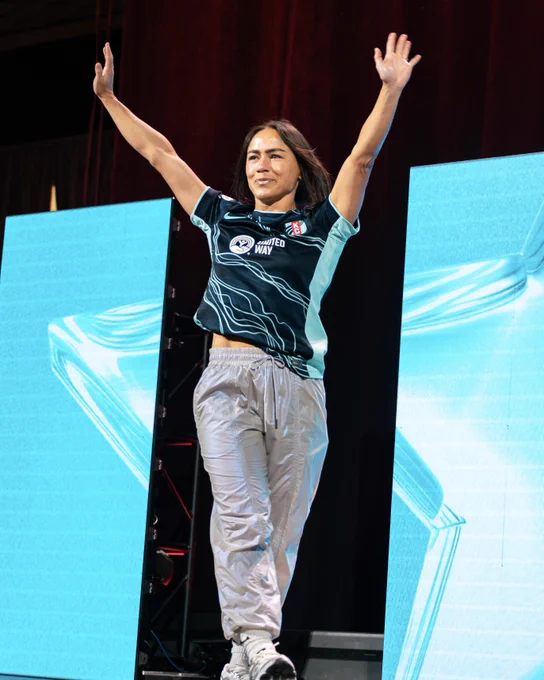 Lo'eau LaBonta at the 2nd luncheon 