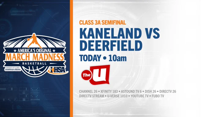 Kaneland vs Deerfield at 10 am