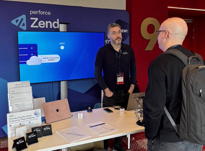 The Zend booth and experts at Dutch PHP Conference 2026