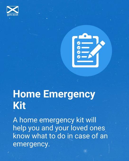 Home Emergency Kit. A home emergency kit will help you and your loved ones know what to do in case of an emergency.