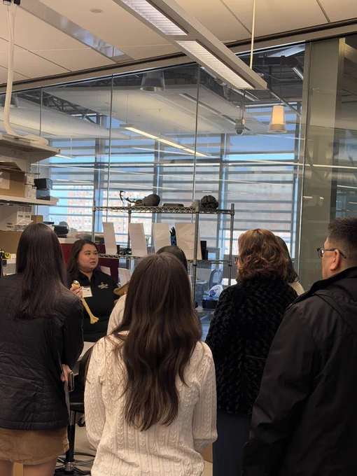 Chelsea giving a tour 