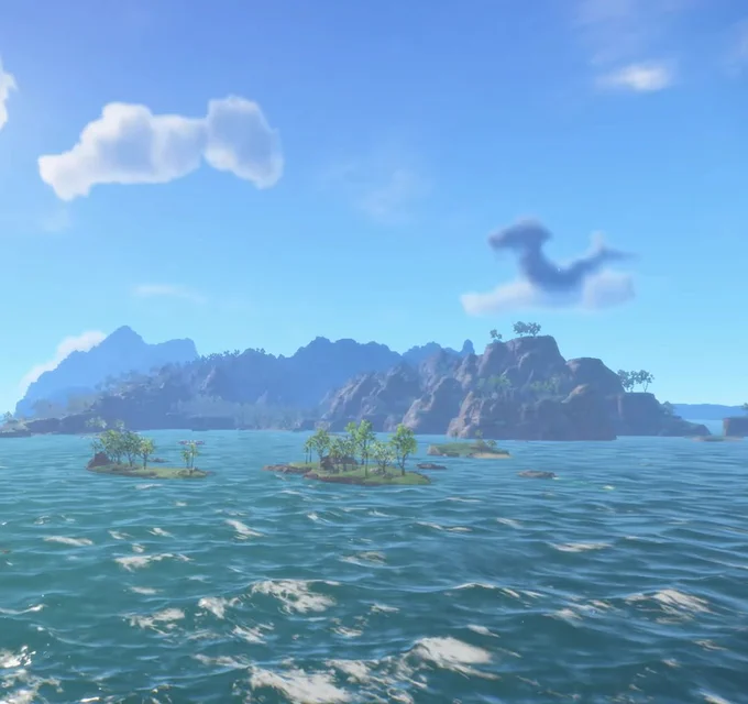 Now with all the Gen 10 raid battle rumors from the Pokémon Winds/Waves trailer... the clouds at the end giving the same vibes 👀 at the end of Pokémon Season 1, Episode 13, titled "Mystery at the Lighthouse". In that episode there's a cloud of Dragonite in the sky 🐉☁️