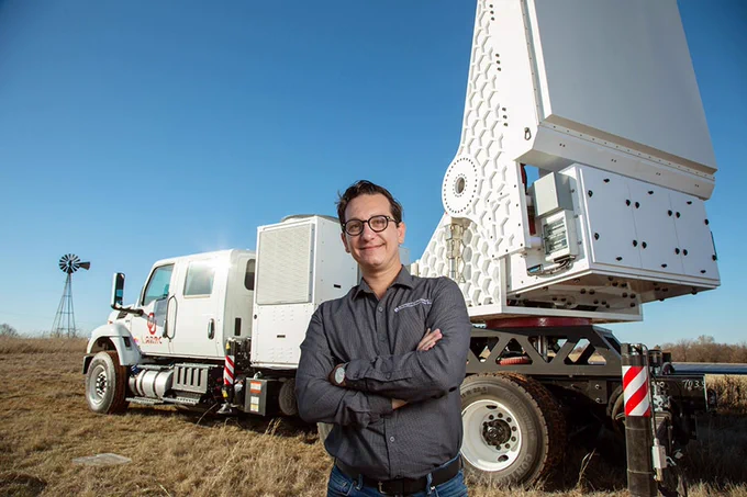 University of Oklahoma researcher Davis Schvartzman is leading a team examining lightning and electrification with the help of the revolutionary Horus radar.