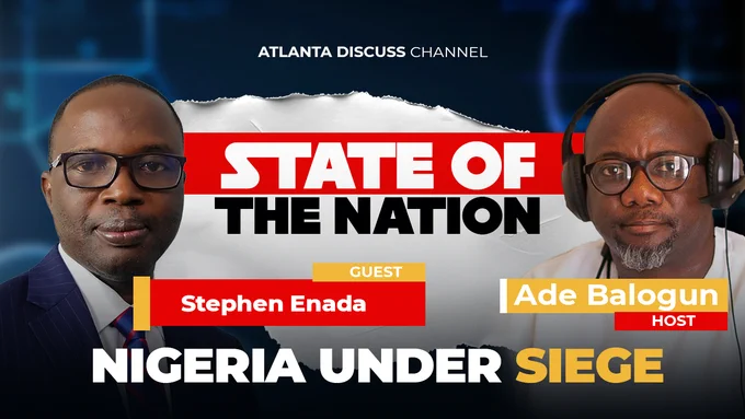 Stephen exposes the terrifying scale of terror attacks gripping the nation. Watch!
Stephen S. Enada is a Nigerian-born development specialist, faith leader, and international human rights advocate known for his work on religious freedom, security, and governance issues in Nigeria and West Africa.
