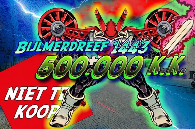 Affiche van flitsactie 243

Bijlmerdreef 1443, 500.000 k.k.