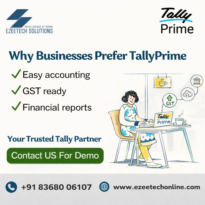 Make Accounting Easy with TallyPrime...