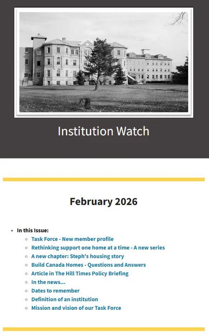 Screenshot of newsletter
