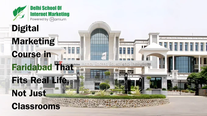 Faridabad life is busy and unpredictable. A digital marketing course in Faridabad with DSIM fits your routine live, practical & trainer-led. No daily commute needed. dsim.in 