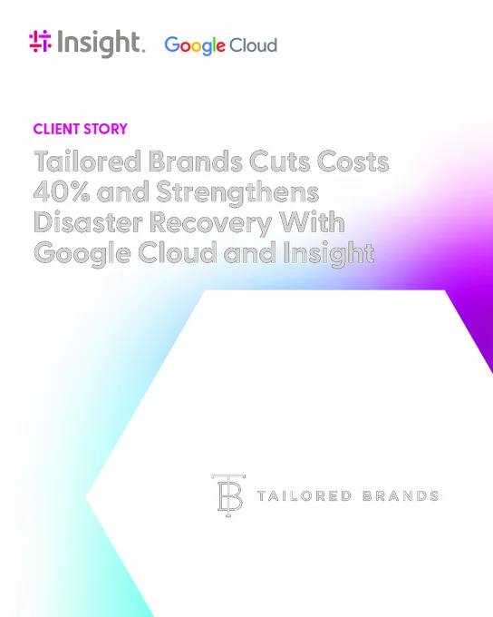 Tailored Brands Cuts Costs 40% With Google Cloud Migration and Insight