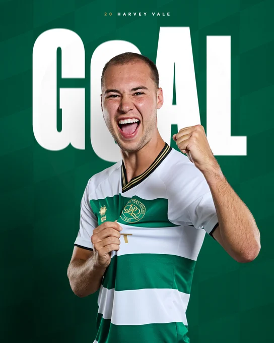 GOAL FOR QPR! HARVEY VALE!