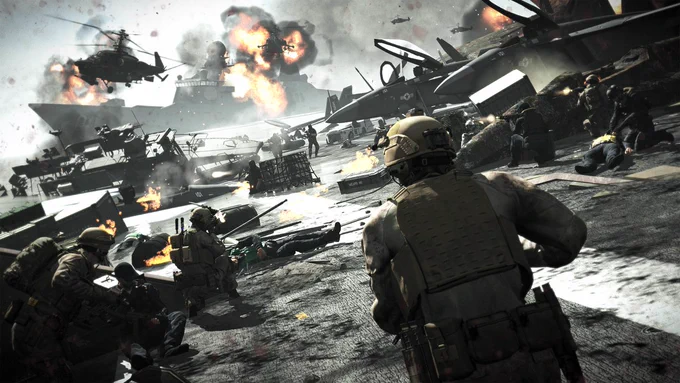 The USS Titan and its carrier strike group are under attack by the CSAT Navy.

The situation is extremely critical for the survivors—comprising Marine Corps personnel and Navy crew members aboard the ship—as CSAT Special Forces are now boarding the half-sunken USS Titan to complete their mission.