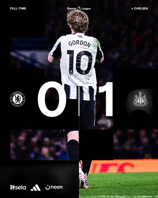 FULL-TIME | Chelsea 0 Newcastle United 1