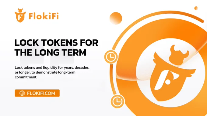 Lock tokens and liquidity for years, decades, or longer, to demonstrate long-term commitment.