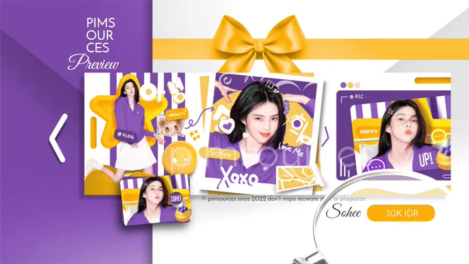 🐣 SOHEE
☂️ 30K IDR | retext name 
🍀 QRIS 
graphics edited and designed by © pimsources since 2022 don't inspo steal recreate plagiarized or heavy reference are strictly prohibited 