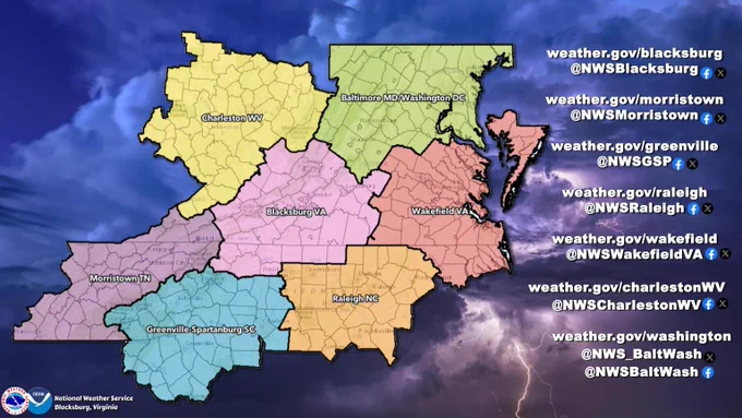 national weather service offices in the mid atlantic