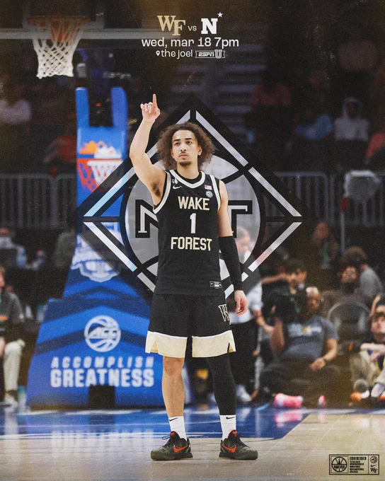 Wake Forest men's basketball to host Navy in first round of 2026 NIT