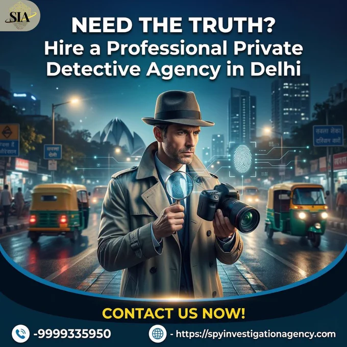 Need the Truth Hire a Professional Private Detective Agency in Delhi