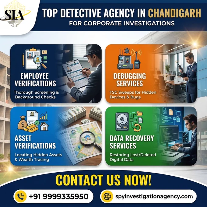 Top Detective Agency in Chandigarh for Corporate Investigations