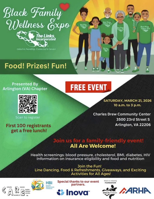 Black Family Wellness Expo 2026 Flyer.