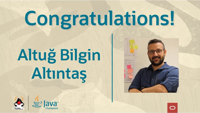Altuğ B. Altıntaş as a new Java Champion!
