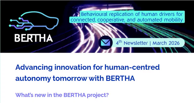 BERTHA project newsletter - March 2026
