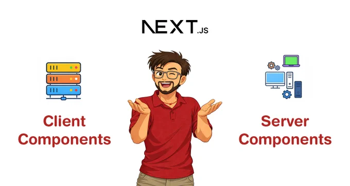 next js client components and server components