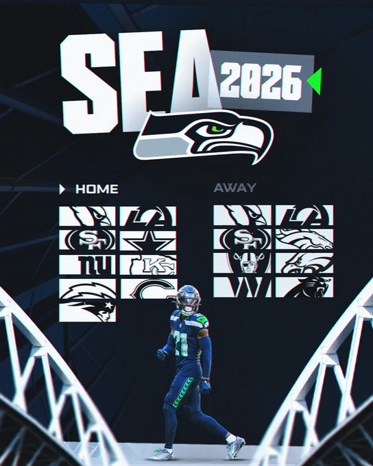 Seahawks 2026 Opponents 