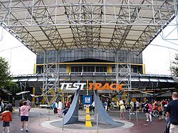 Original Test Track marquee (1999-2012)