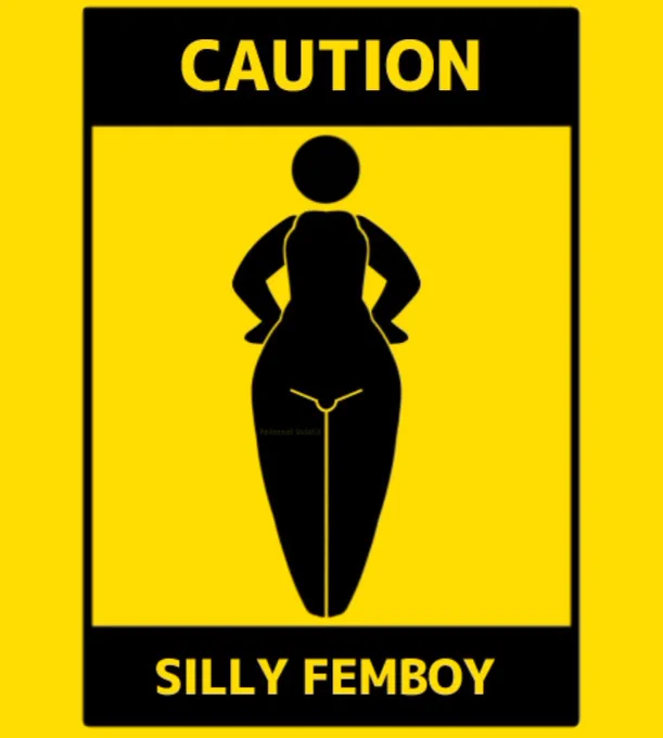 Caution - Silly Femboy (TREND)