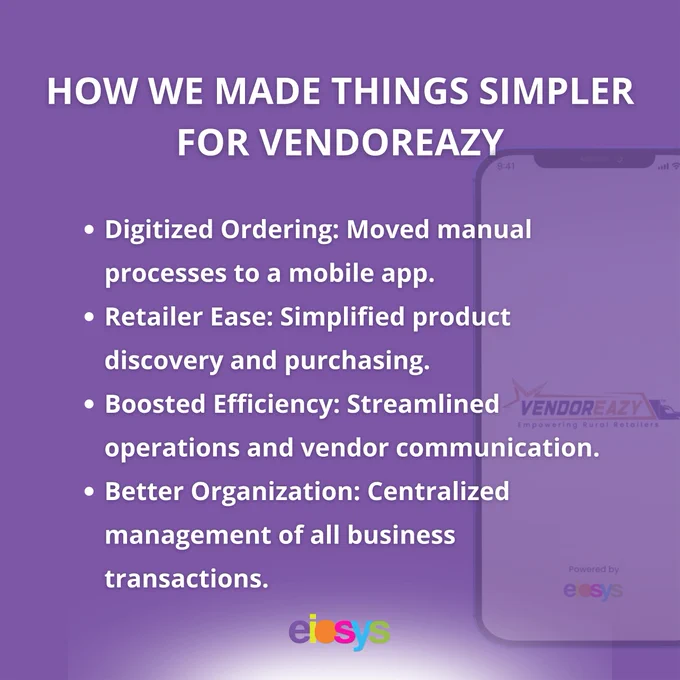 List of app advantages: digitized ordering, boosted efficiency, and centralized management.