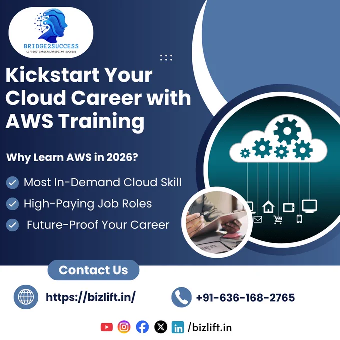 Struggling to start a career in Cloud Computing but worried about expensive training programs? ☁️💻

Many aspiring professionals want to learn AWS, but high course fees and lack of proper guidance often hold them back.

At Bizlift, we make it simple.

🚀 Start your cloud journey today with affordable AWS training.
📞 Contact us: 063616 82765
🌐 Visit our website: https://bizlift.in/

#AWS #CloudComputing #AWSTraining #CloudCareer #ITSkills #TechLearning #AffordableTraining #CloudJobs #Bizlift