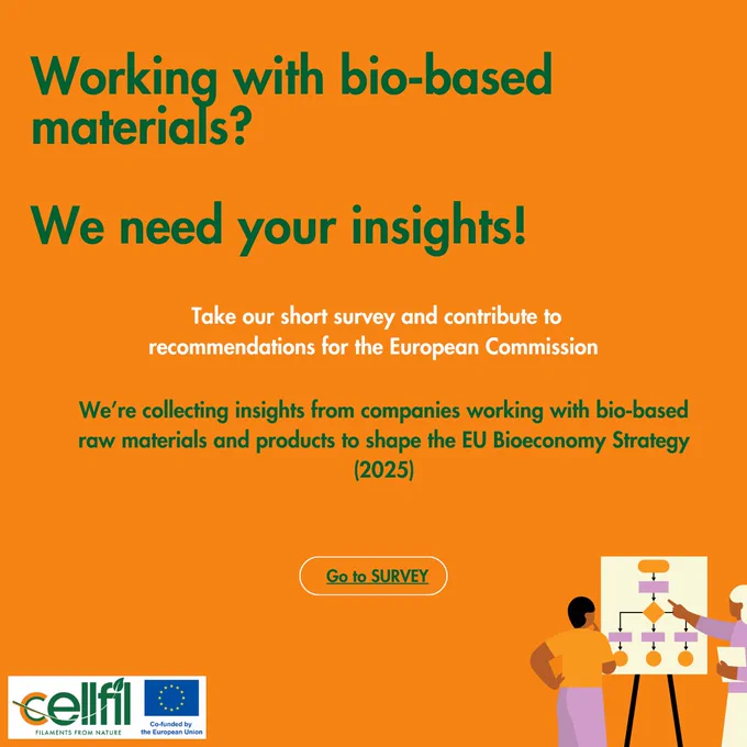 Call for action: contribution to survey to get insights from industry experts working with bio-based materials