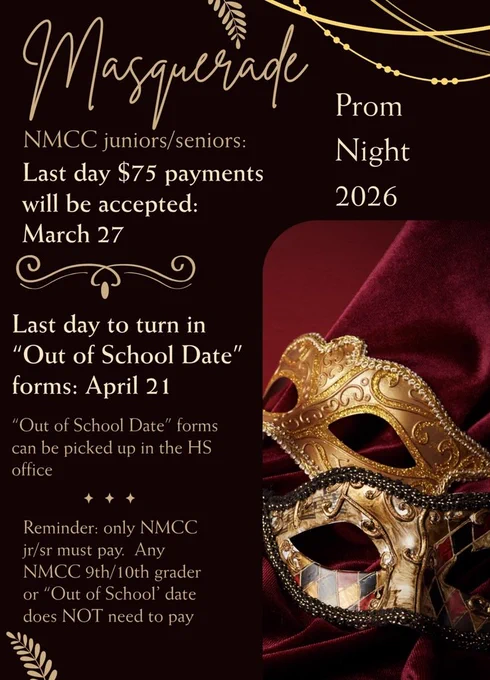 Important Dates & Times To Remember 