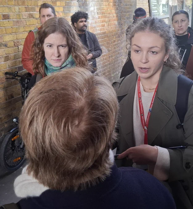 A pic from the ward walkabout as part of our ongoing Week of Action in Seven Sisters this lunchtime.
