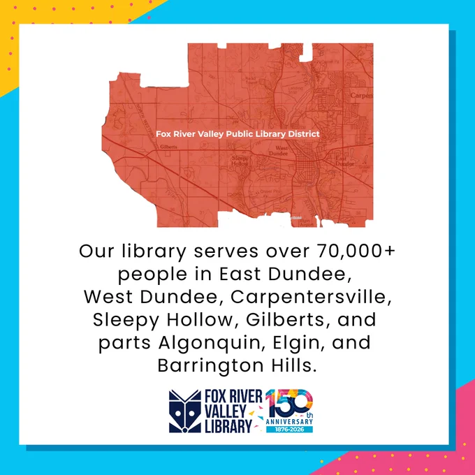 Our library serves over 70,000  people.