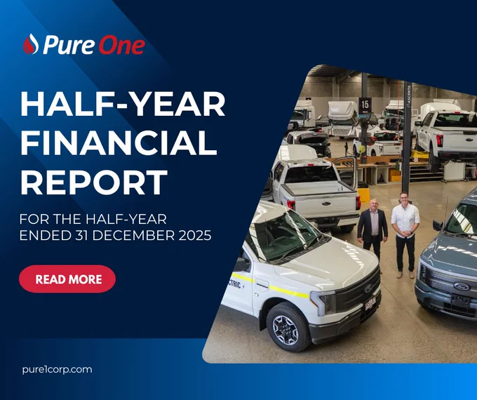 Pure One Corporation Half-Year Financial Report