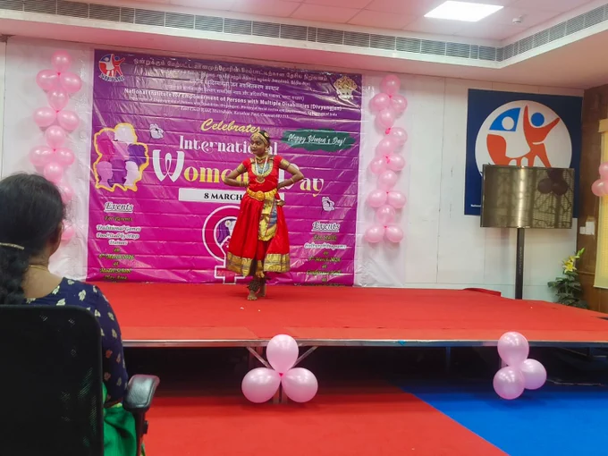 The HRD Students performed a traditional solo dance as part of celebration of 'Women's Day' on 8th March 2026.