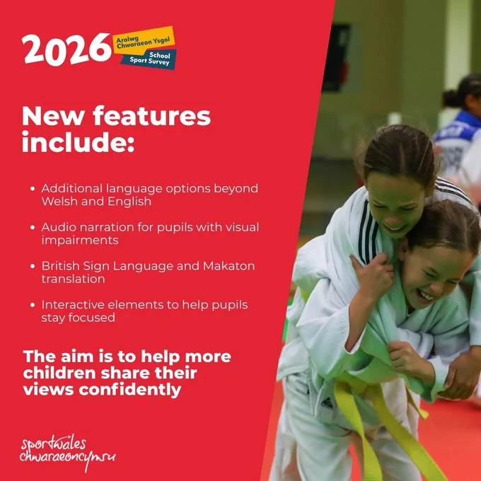 New features include: 

Additional language options beyond Welsh and English  

Audio narration for pupils with visual impairments  

British Sign Language and Makaton translation  

Interactive elements to help pupils stay focused 